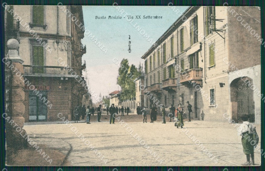 Varese Busto Arsizio PIEGA STRAPPINO cartolina QK5918 – fronte