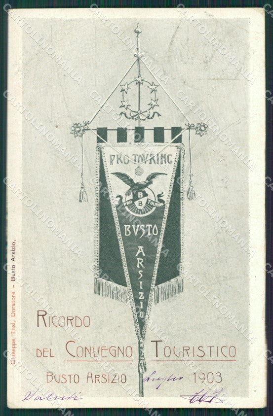 Varese Busto Arsizio cartolina QK5926 – fronte
