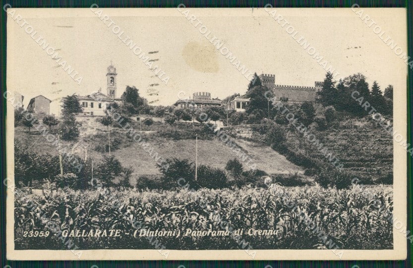 Varese Gallarate cartolina QK5942 – fronte