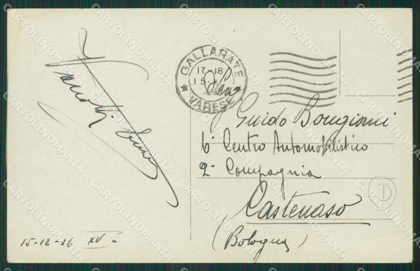 Varese Gallarate cartolina QK5942 – retro
