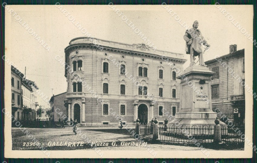 Varese Gallarate Garibaldi cartolina QK5943 – fronte