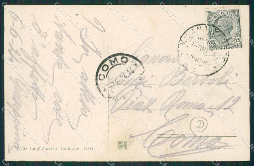 Varese Gallarate cartolina QK5949 – retro