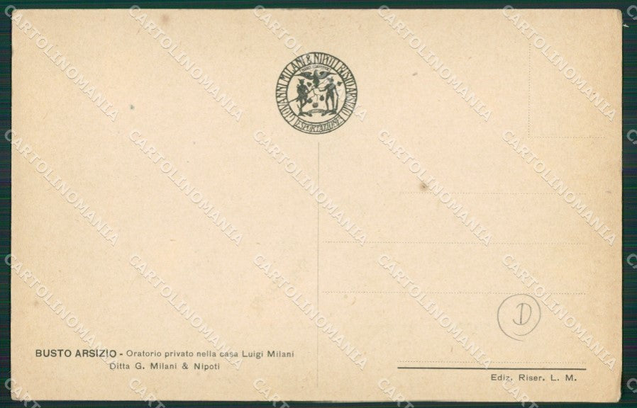 Varese Gallarate MACCHIA cartolina QK5955 – retro