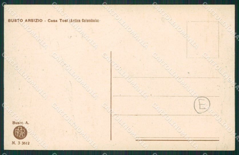 Varese Gallarate cartolina QK5957 – retro
