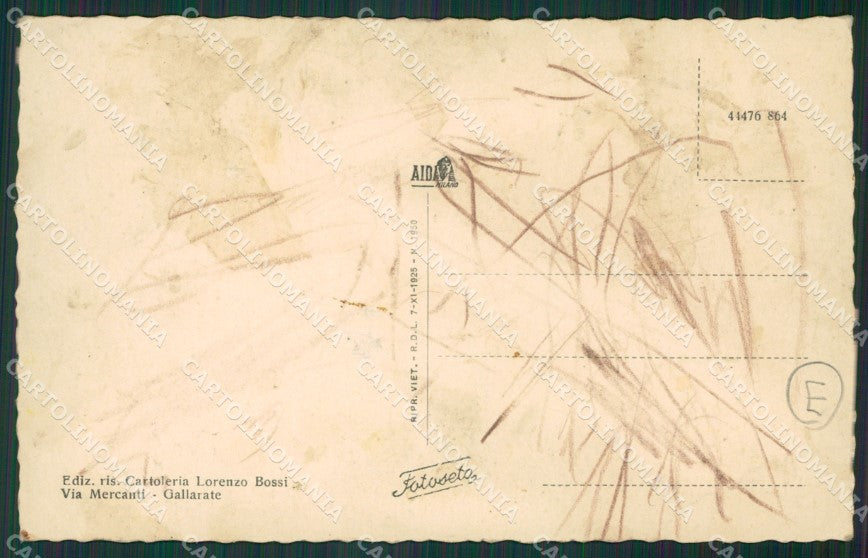 Varese Gallarate cartolina QK5964 – retro