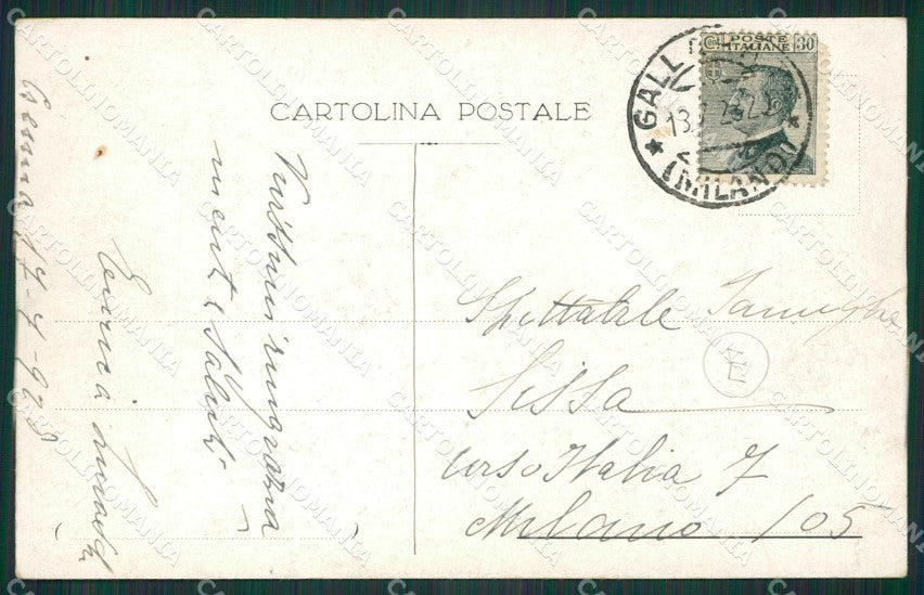 Varese Gallarate cartolina QK5966 – retro