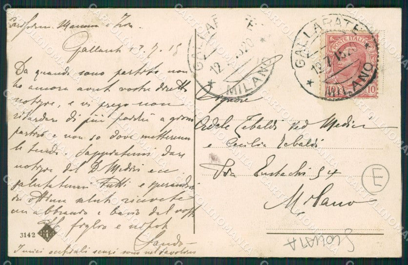 Varese Gallarate SCOLLATA cartolina QK5971 – retro