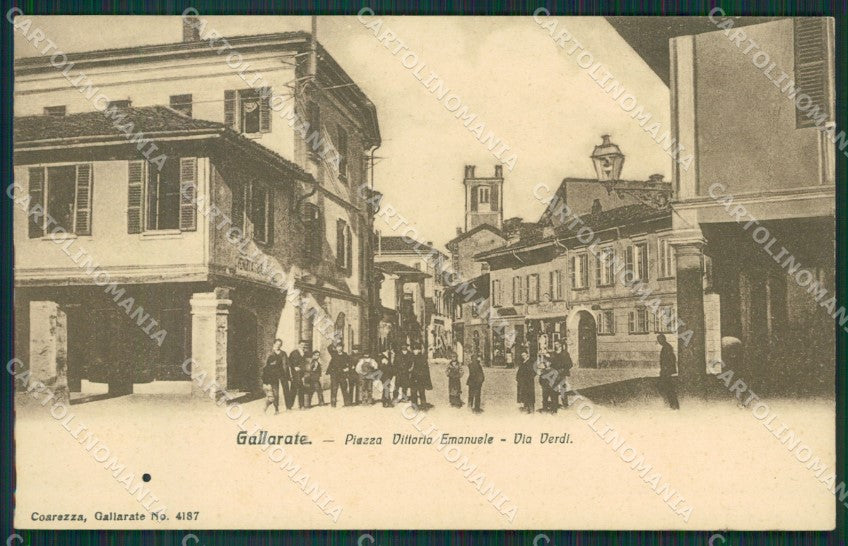 Varese Gallarate FORO cartolina QK5980 – fronte