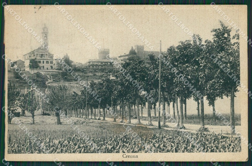 Varese Gallarate Crenna cartolina QK5987 – fronte