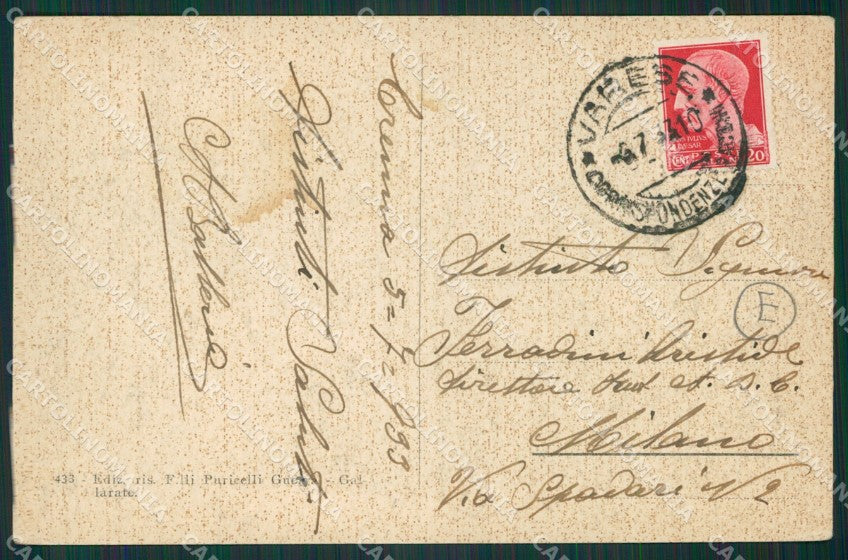 Varese Gallarate Crenna cartolina QK5987 – retro