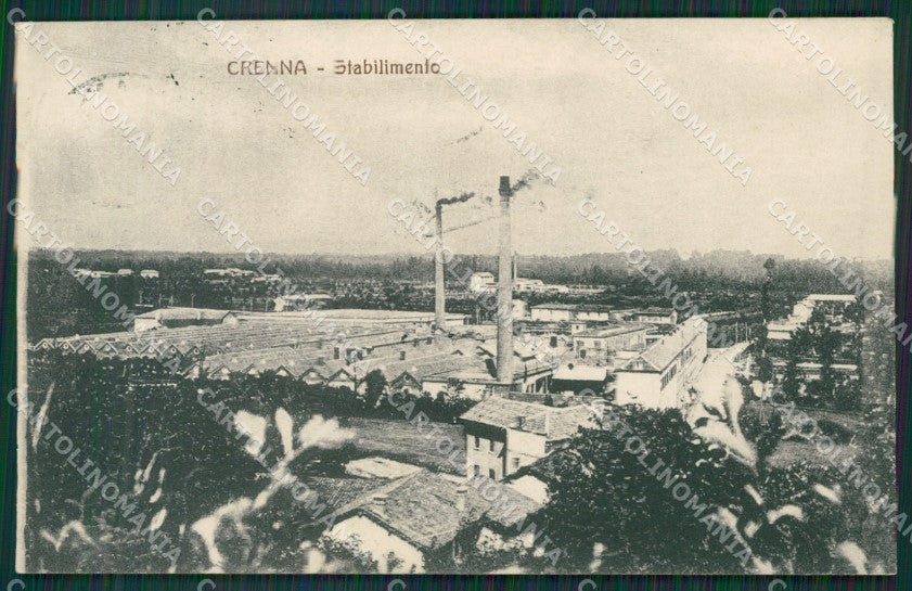 Varese Gallarate Crenna cartolina QK5988 – fronte