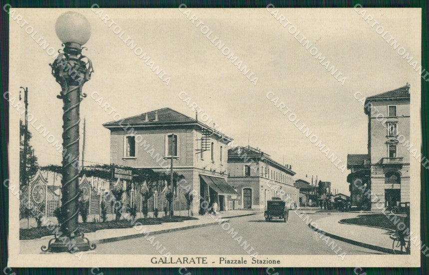 Varese Gallarate Stazione cartolina QK6001 – fronte