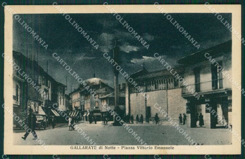 Varese Gallarate Chiaro di Luna cartolina QK6004 – fronte