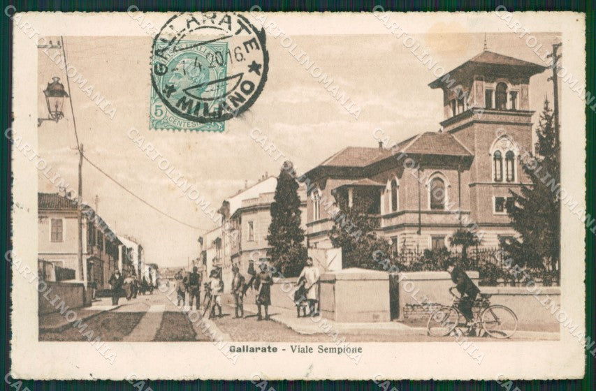 Varese Gallarate cartolina QK6006 – fronte