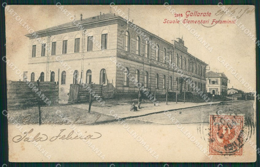 Varese Gallarate cartolina QK6013 – fronte