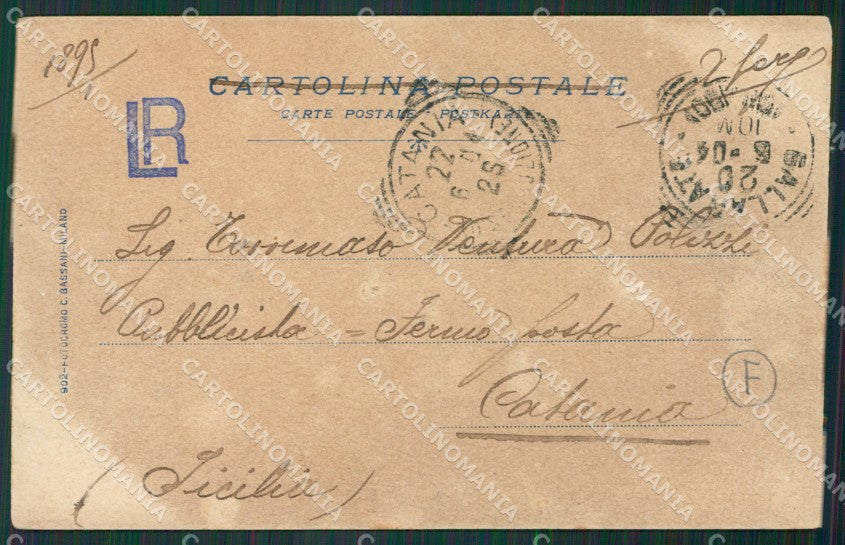 Varese Gallarate cartolina QK6013 – retro