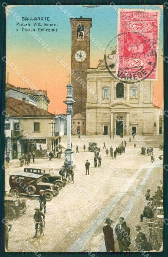 Varese Gallarate cartolina QK6015 – fronte