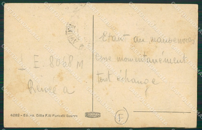 Varese Gallarate cartolina QK6015 – retro