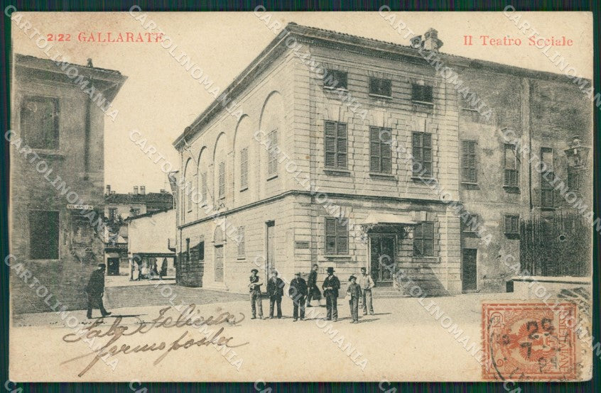 Varese Gallarate cartolina QK6020 – fronte
