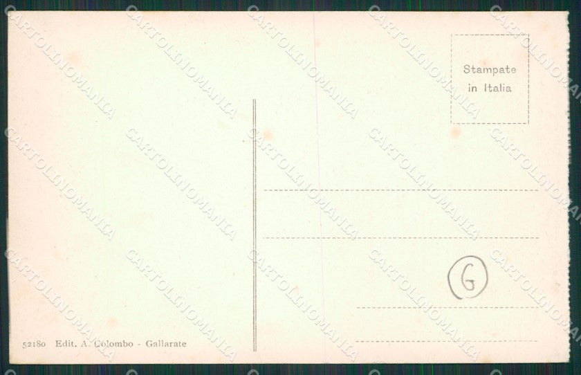 Varese Gallarate cartolina QK6023 – retro