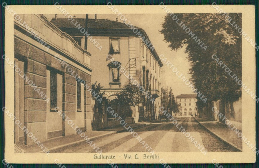 Varese Gallarate cartolina QK6037 – fronte