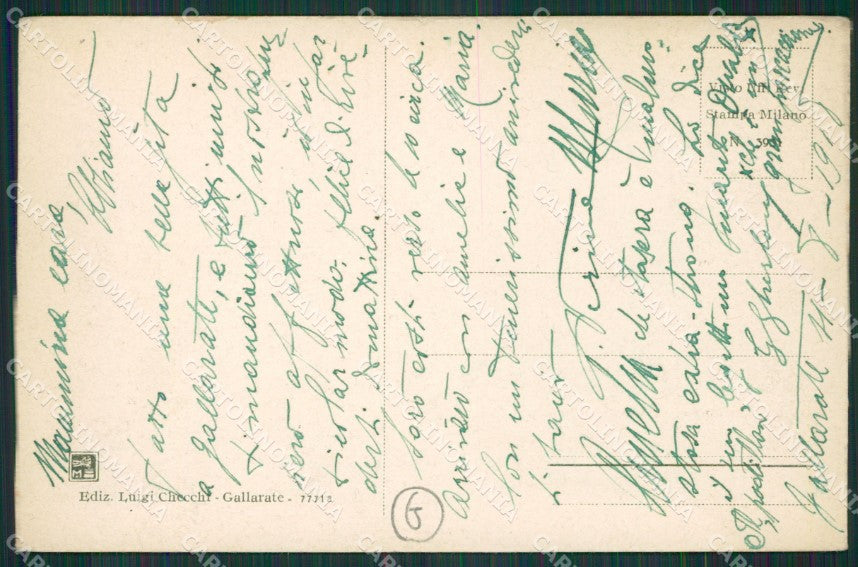 Varese Gallarate cartolina QK6038 – retro