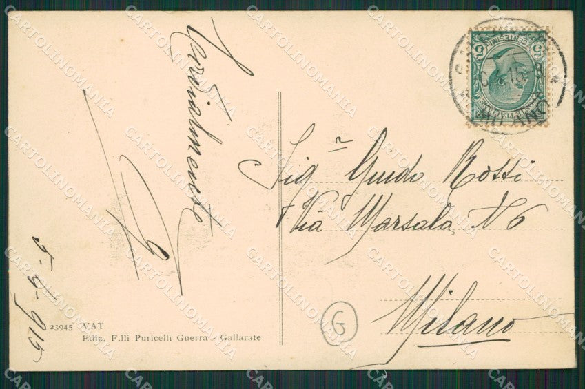 Varese Gallarate cartolina QK6040 – retro