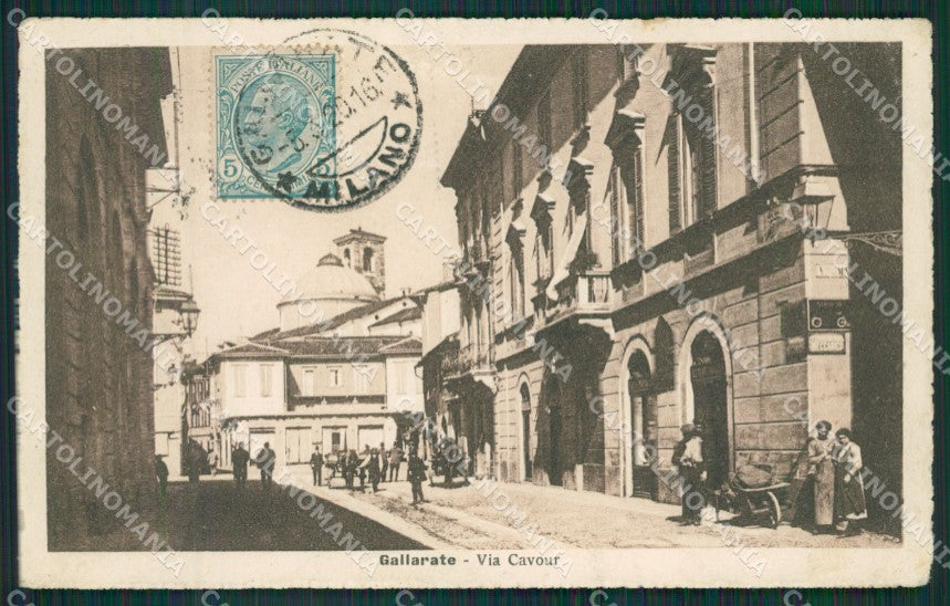 Varese Gallarate cartolina QK6047 – fronte