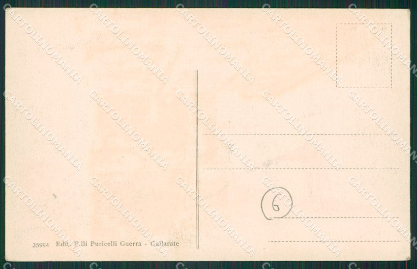 Varese Gallarate cartolina QK6051 – retro