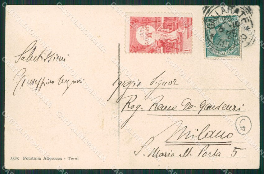 Varese Gallarate Poste cartolina QK6068 – retro
