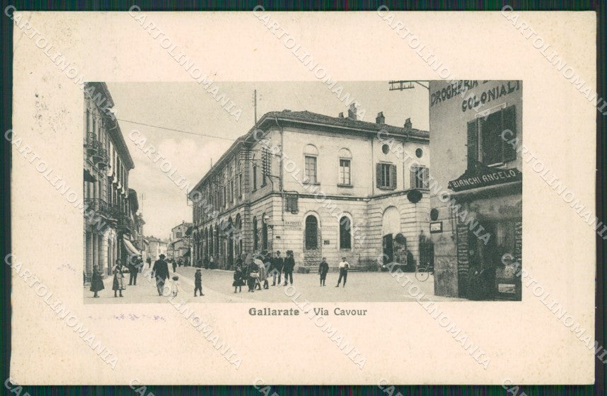 Varese Gallarate PIEGHINA cartolina QK6069 – fronte