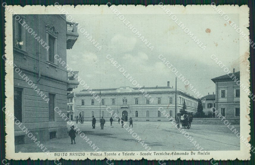 Varese Busto Arsizio ABRASA PIEGHINA cartolina QK6077 – fronte