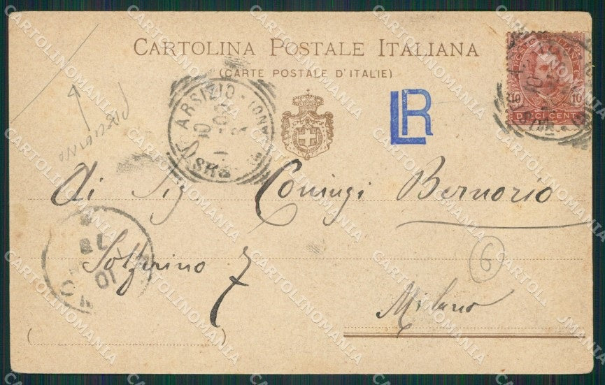 Varese Busto Arsizio PIEGHINA cartolina QK6088 – retro