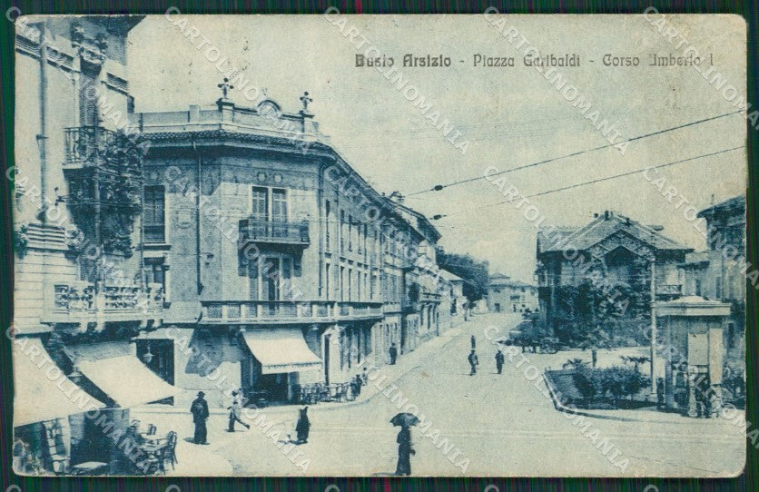 Varese Busto Arsizio PIEGHE cartolina QK6091 – fronte