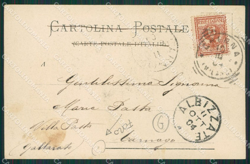 Varese Gallarate Crenna FORO Foto cartolina QK6099 – retro