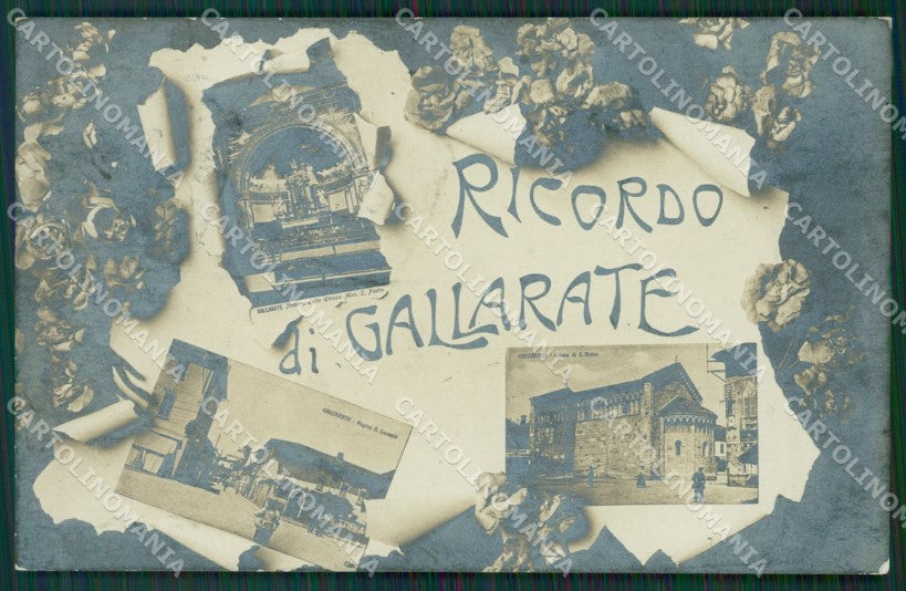 Varese Gallarate Foto cartolina QK6100 – fronte