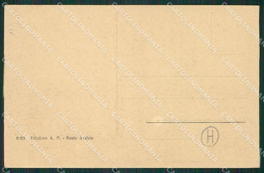 Varese Busto Arsizio cartolina QK6104 – retro