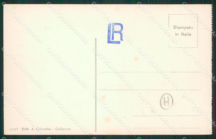 Varese Gallarate cartolina QK6107 – retro
