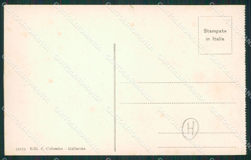 Varese Gallarate cartolina QK6108 – retro