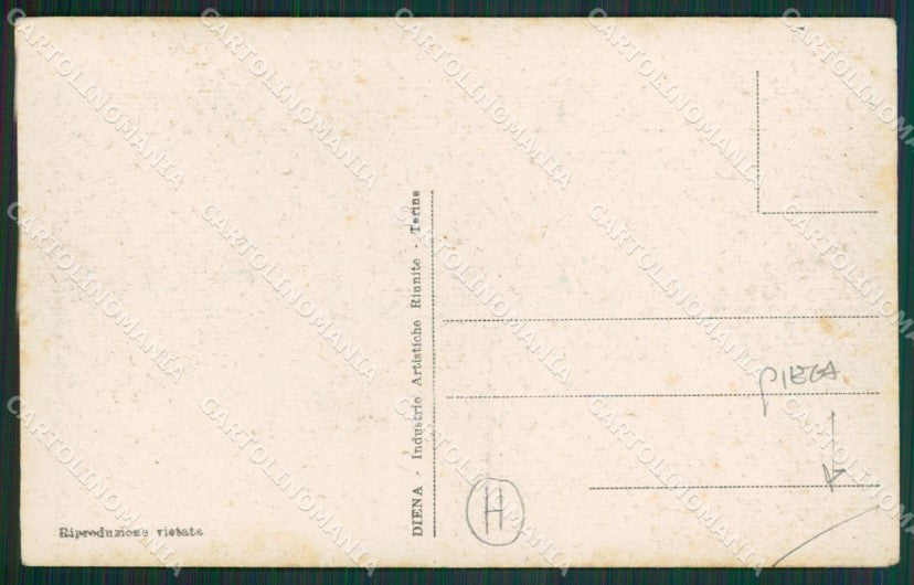 Varese Gallarate PIEGA cartolina QK6111 – retro