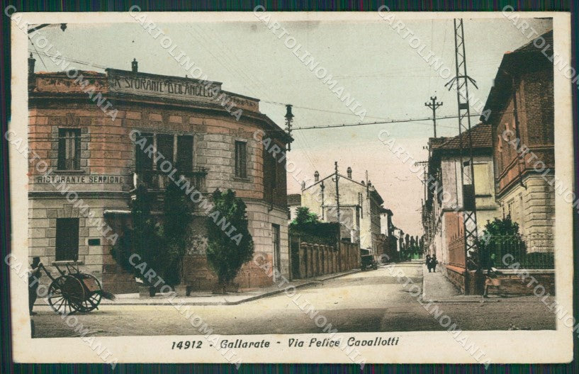 Varese Gallarate cartolina QK6112 – fronte