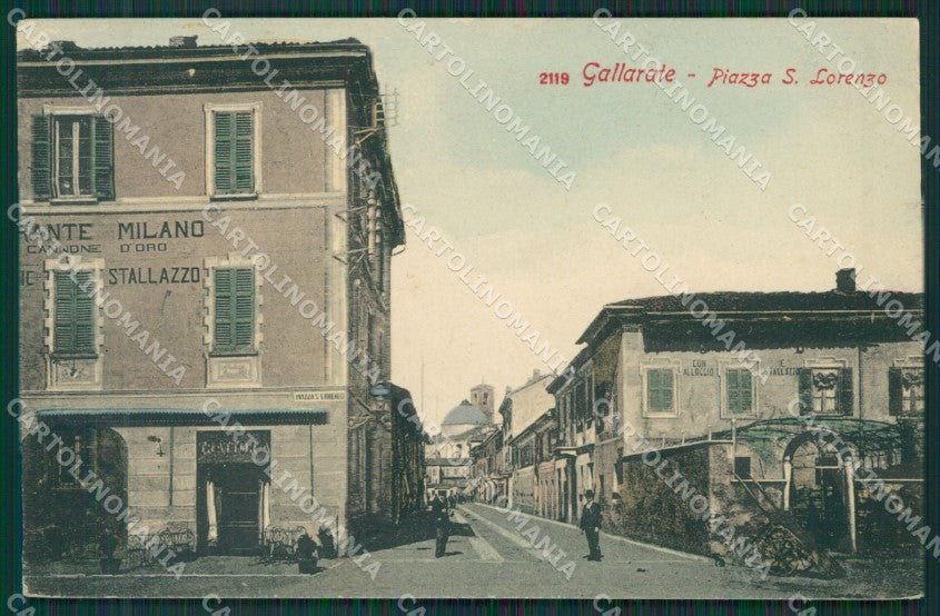 Varese Gallarate cartolina QK6114 – fronte