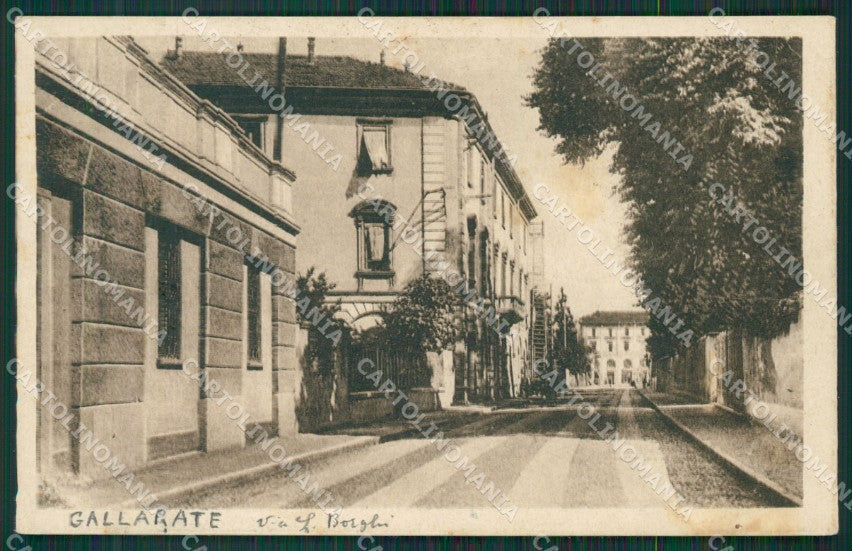 Varese Gallarate cartolina QK6120 – fronte