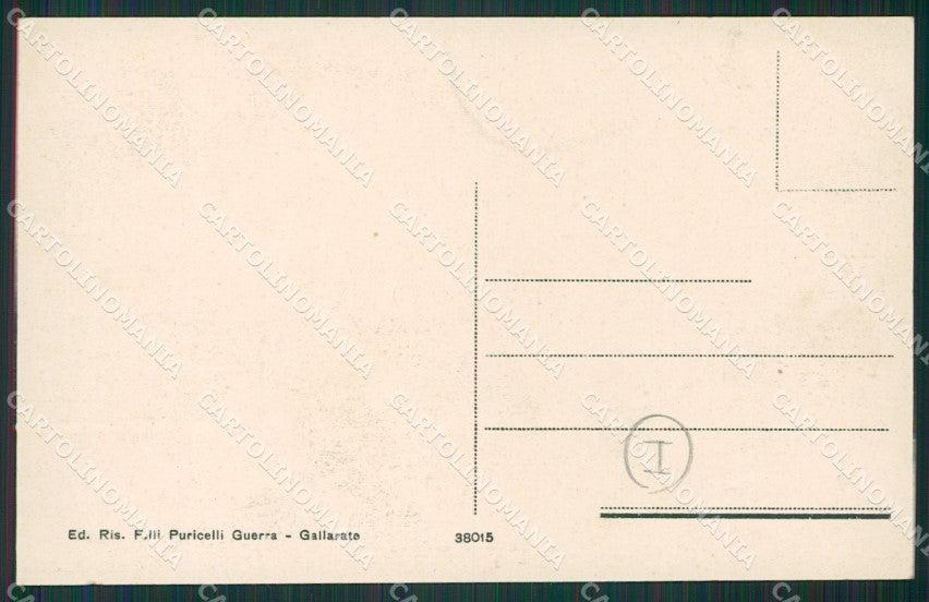 Varese Gallarate Aviazione cartolina QK6122 – retro