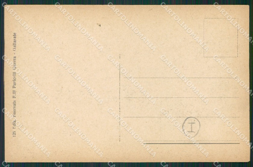 Varese Gallarate cartolina QK6123 – retro