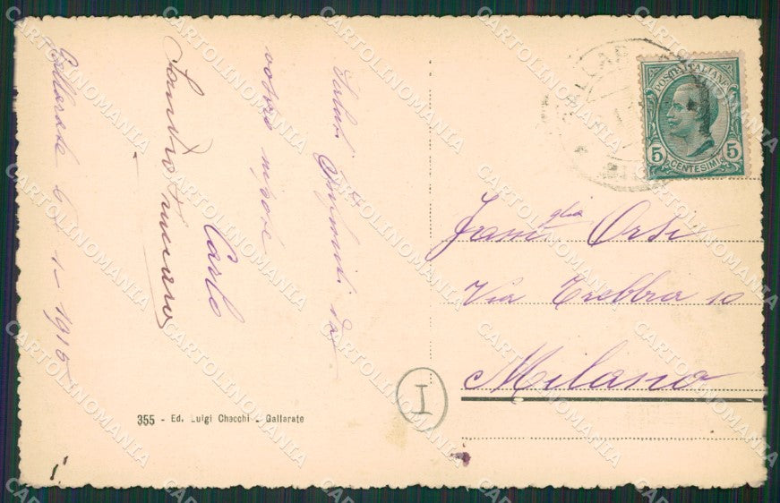 Varese Gallarate cartolina QK6127 – retro