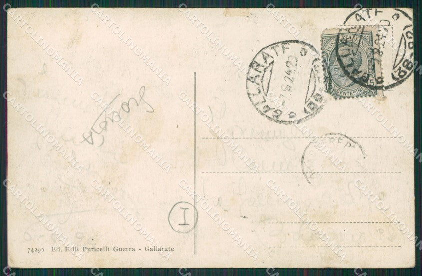 Varese Gallarate SCOLLATA cartolina QK6129 – retro