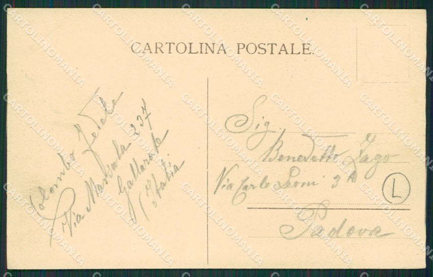 Varese Gallarate Stazione cartolina QK6132 – retro