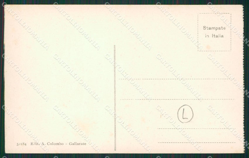 Varese Gallarate cartolina QK6133 – retro
