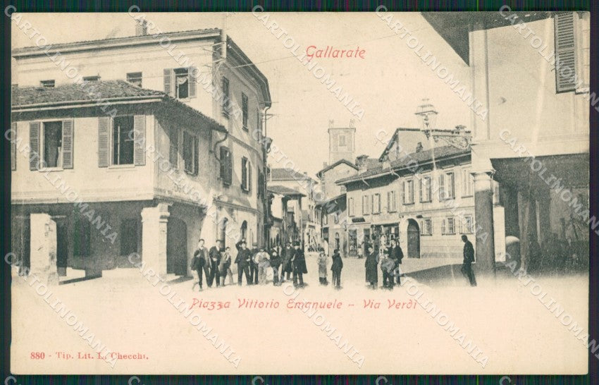 Varese Gallarate cartolina QK6135 – fronte